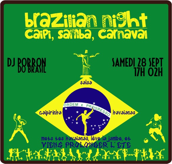 Flyer Brazilian Night